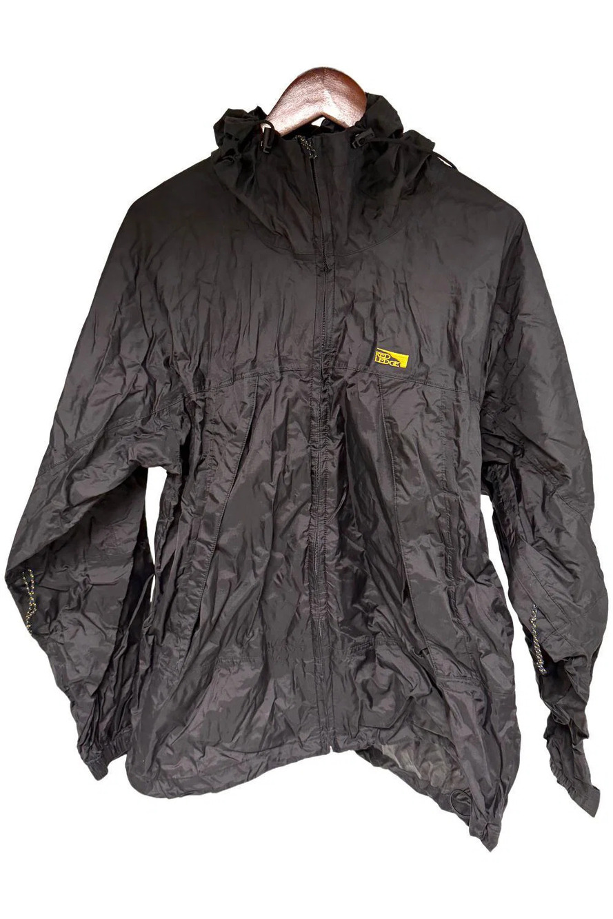 Red Ledge Men's Rain Jacket Black/Yellow - Regular